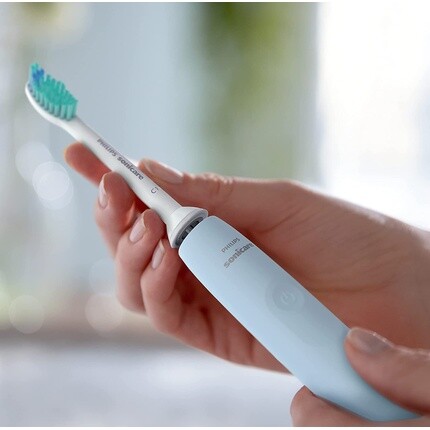 Электрическая зубная щетка Philips Sonicare 2100 Series, голубой — фото 2