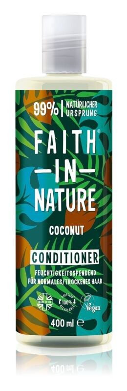 

Увлажняющий кондиционер для нормальных и сухих волос Faith In Nature Coconut