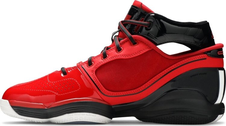 Кроссовки Adidas Adizero Rose 1 'Scarlet', красный — фото 4
