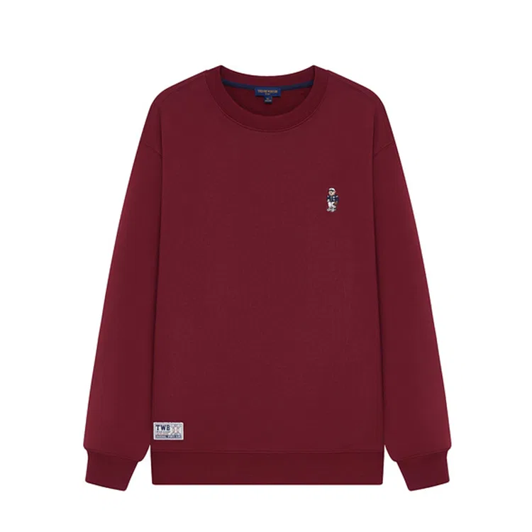 Детская толстовка с принтом Evergreen Preppy Style Teenie Weenie Men, Melnor Burgundy