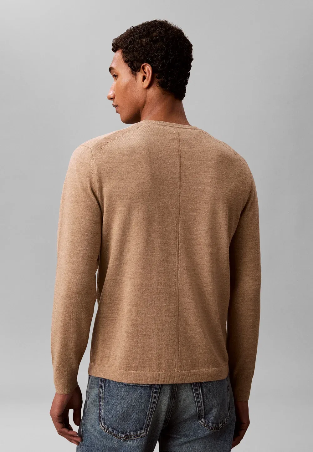 Джемпер Calvin Klein, Ochre — фото 3