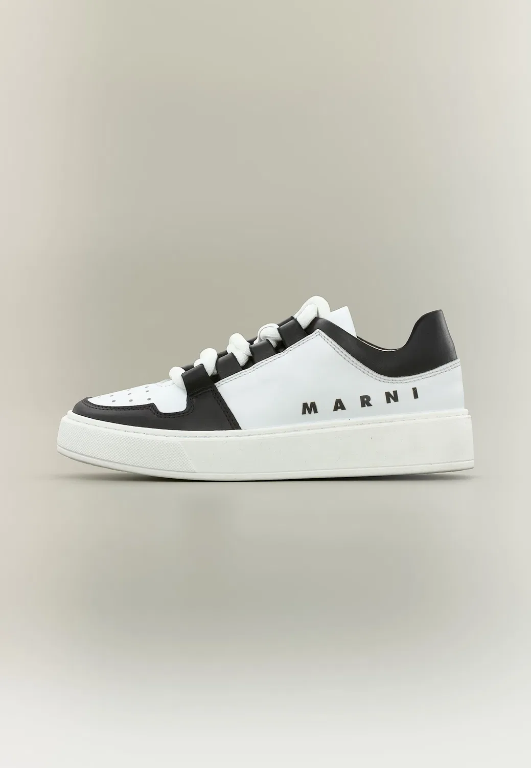 Унисекс - кроссовки Marni, White/Black