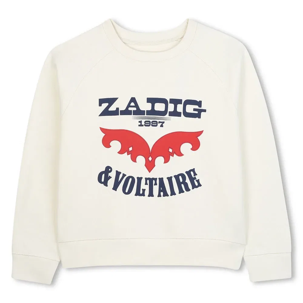 Свитшот X60436 Zadig & Voltaire, белый