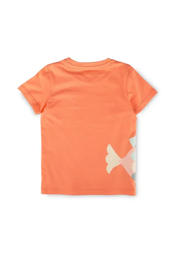 Пижама с принтом, 100% хлопок, Sigikid, Apricot/Pink, розовый — фото 3