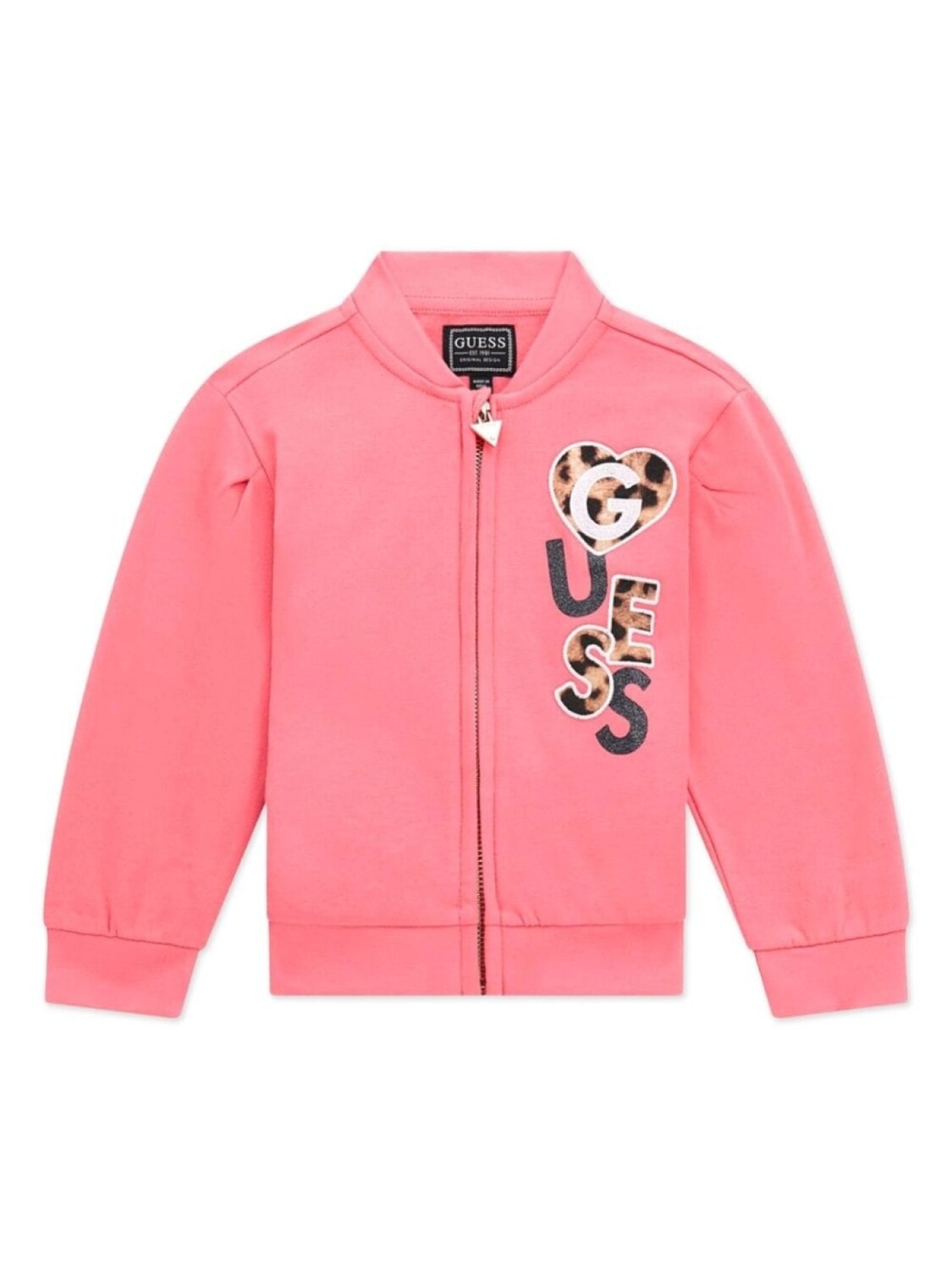 

Угадайте детский свитшот с аппликацией логотипа Guess Kids, розовый