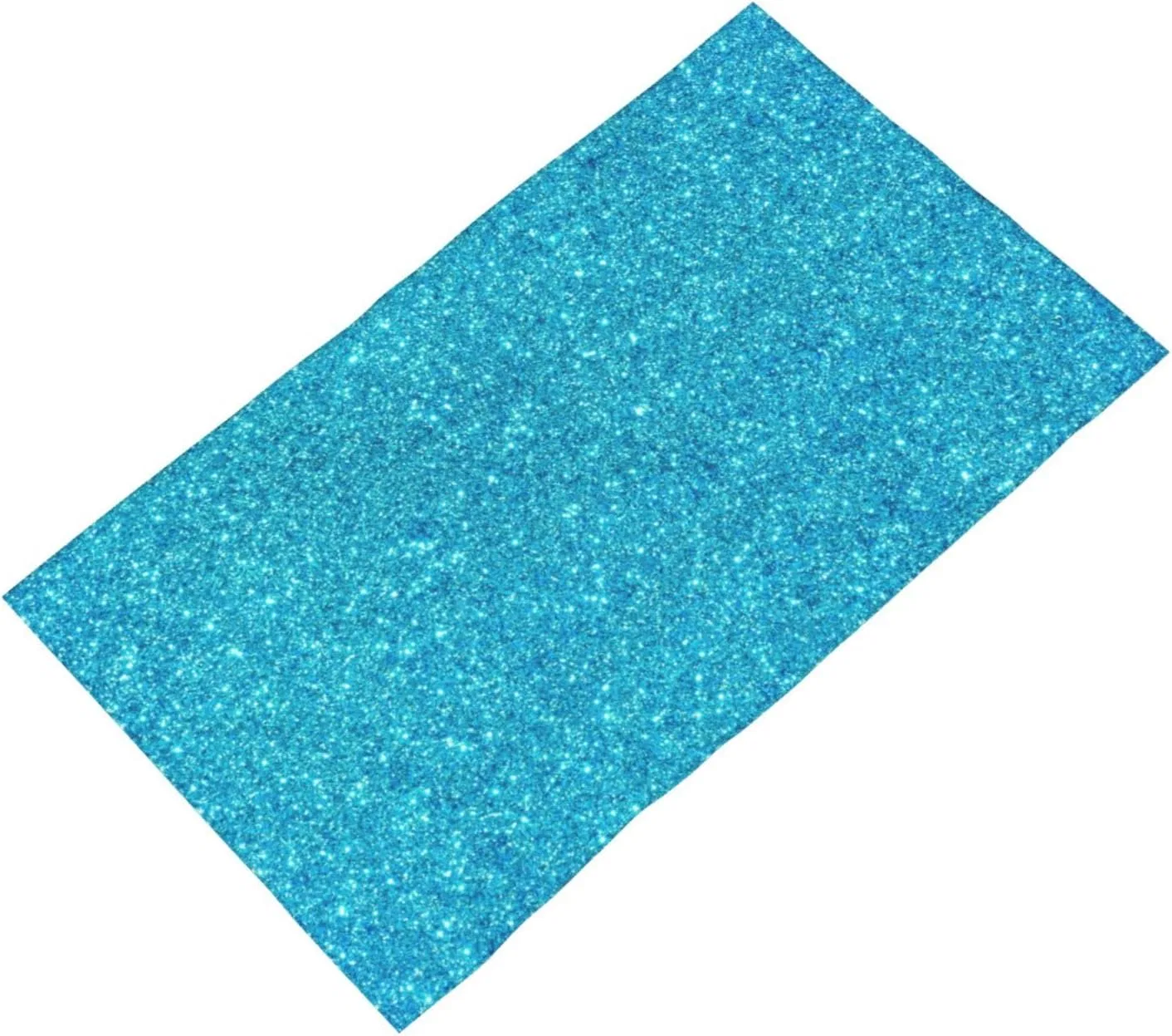 Мочалка для лица и тела Pevtufa, микроволокно, 69x40 см, Blue Glitter — фото 2