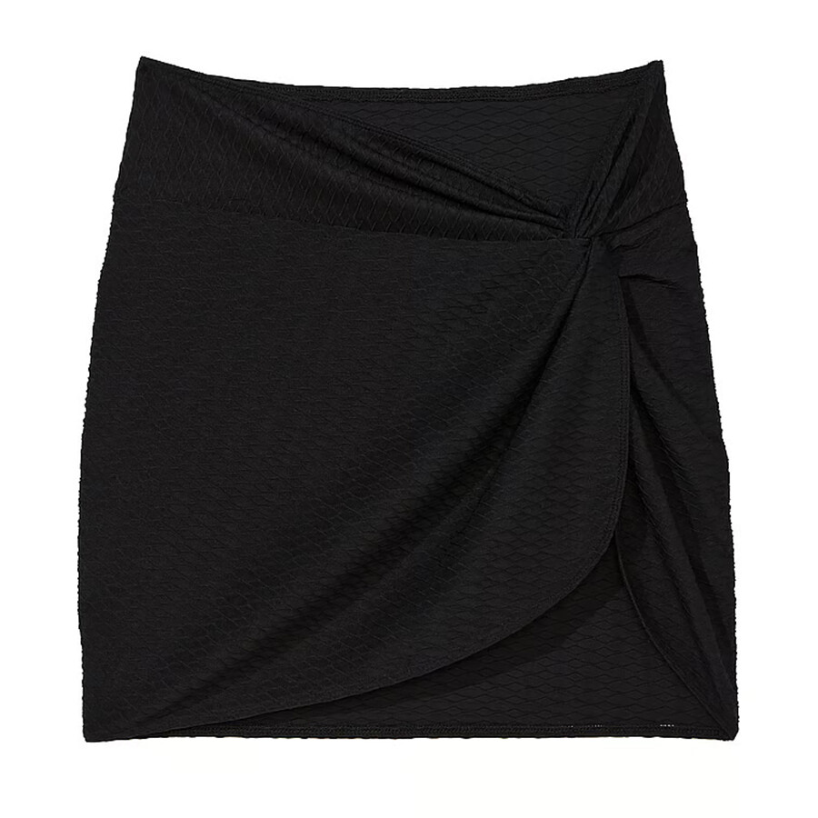 

Накидка Victoria's Secret Swim Mini Sarong Coverup, черный