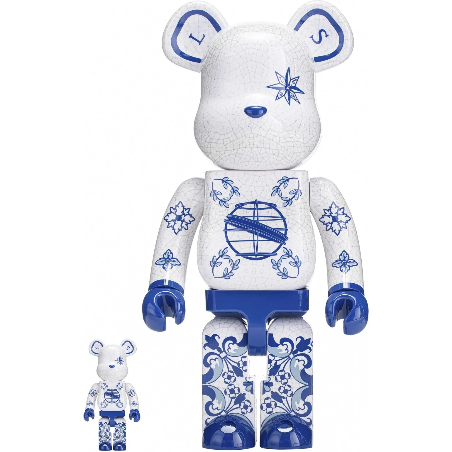 

Виниловая фигурка Be@rbrick Macau 2023 X Senado Square, 30 см + 7 см
