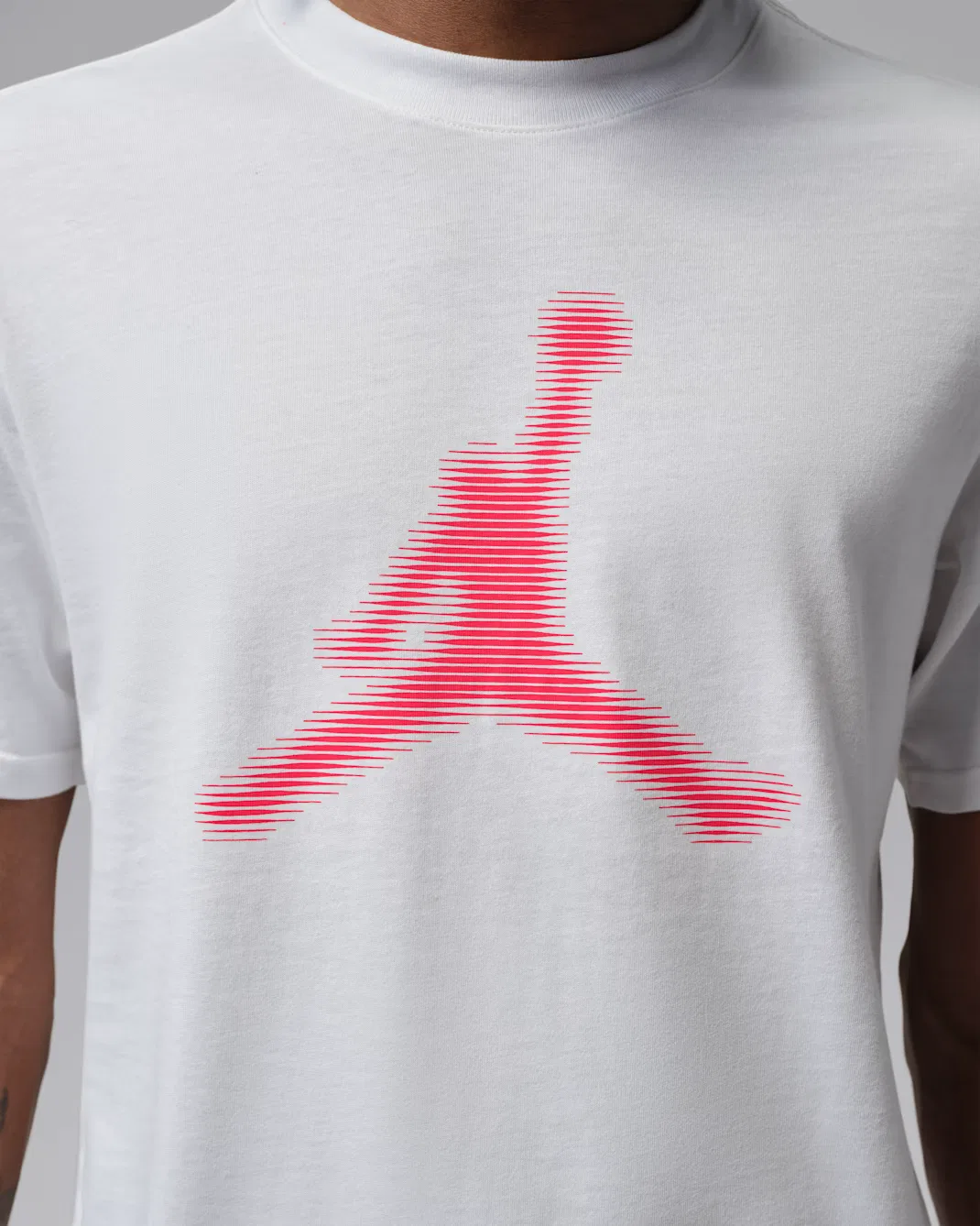 Мужская футболка Dri-FIT с графическим принтом Jordan Sport, White/University Red — фото 4