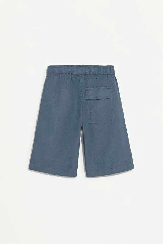 Детские шорты для мальчиков хлопковые Rustic bermuda Lefties, Pale Petroleum Blue — фото 2