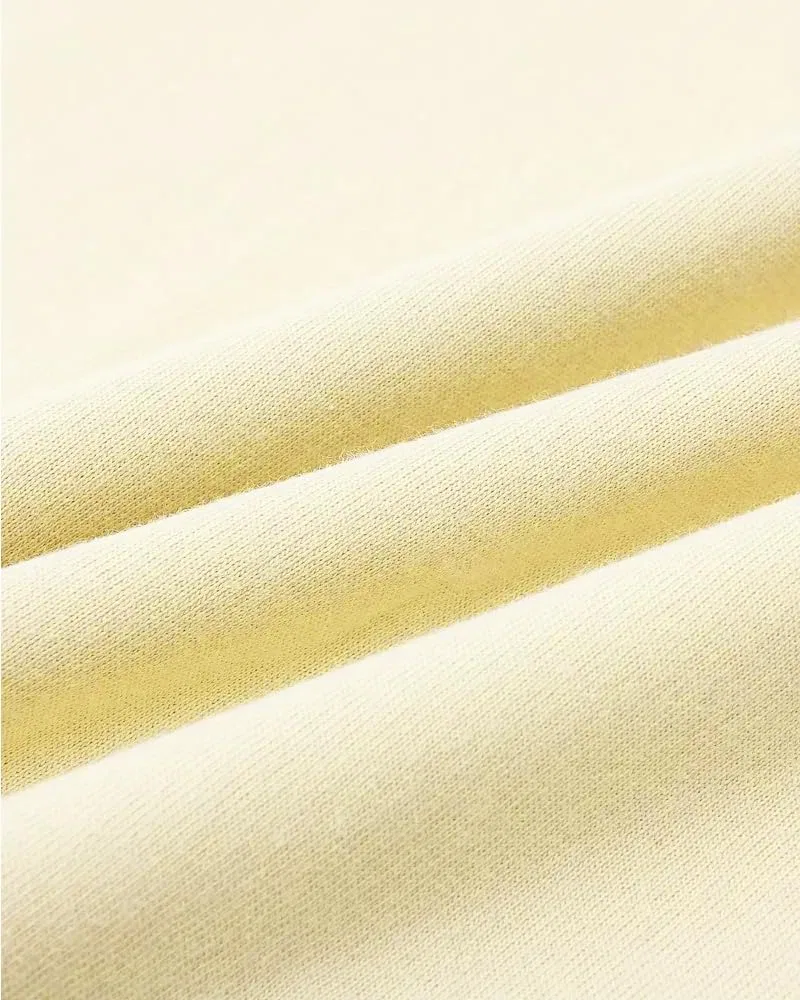 Футболка с принтом They Forgot The Nails, Creamy Yellow — фото 4