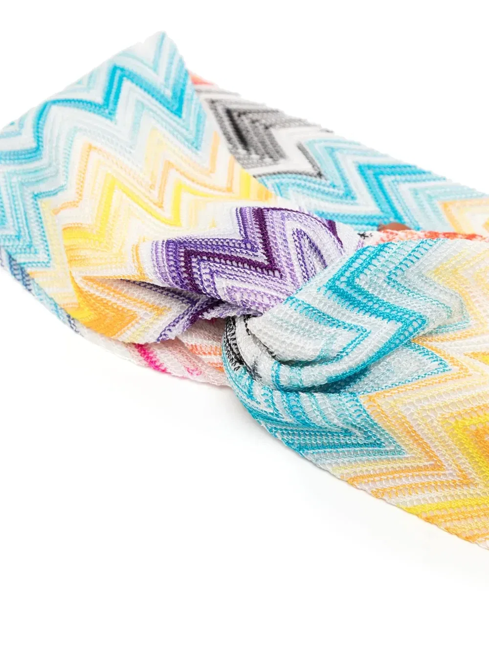 Повязка на голову с узором зигзаг Missoni, мультицвет — фото 3