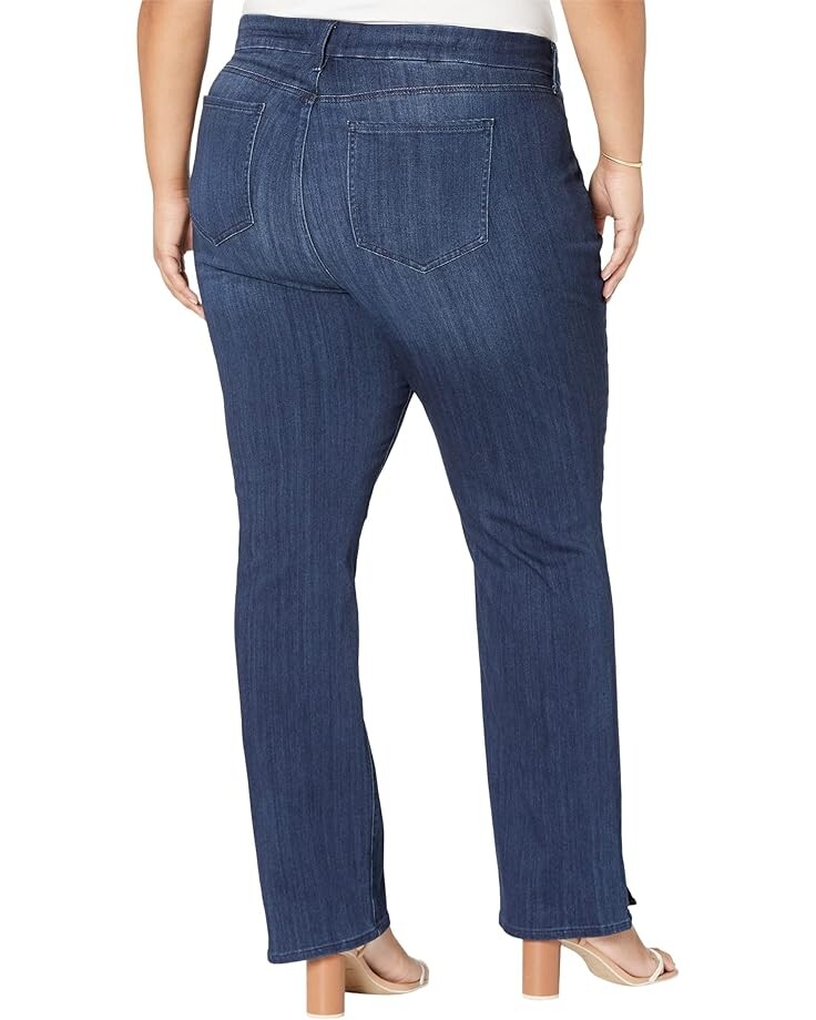 

Джинсы Nydj Plus Size The Slimmer Marilyn Straight in Underground, цвет Underground