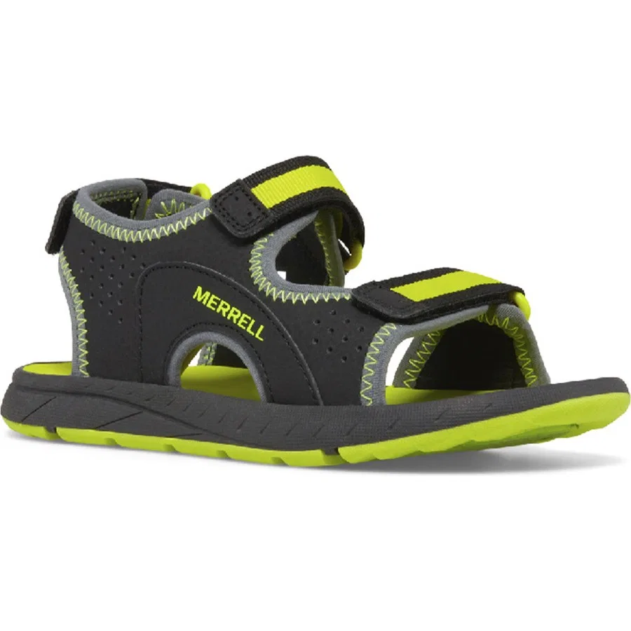 Сандалии детские унисекс с закрытым носком Panther Sandal 3.0 Merrell, Синий — фото 3