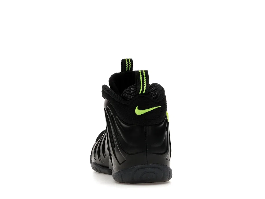 Детские кроссовки Lifestyle Nike Little Posite One, Black/Voltage Yellow — фото 4