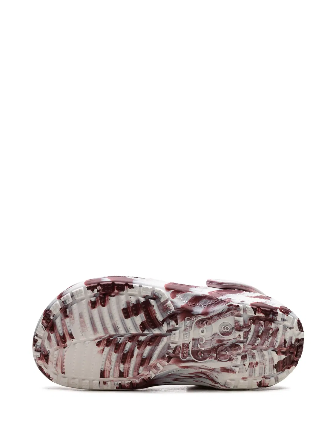 Клоги Classic Clog Cocoa Puffs Crocs Kids, коричневый — фото 4