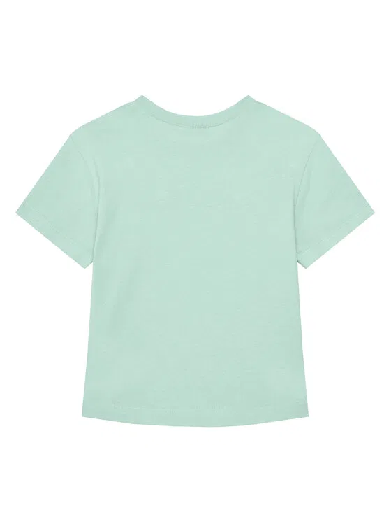 Футболка regular fit United Colors Of Benetton, зеленый — фото 2