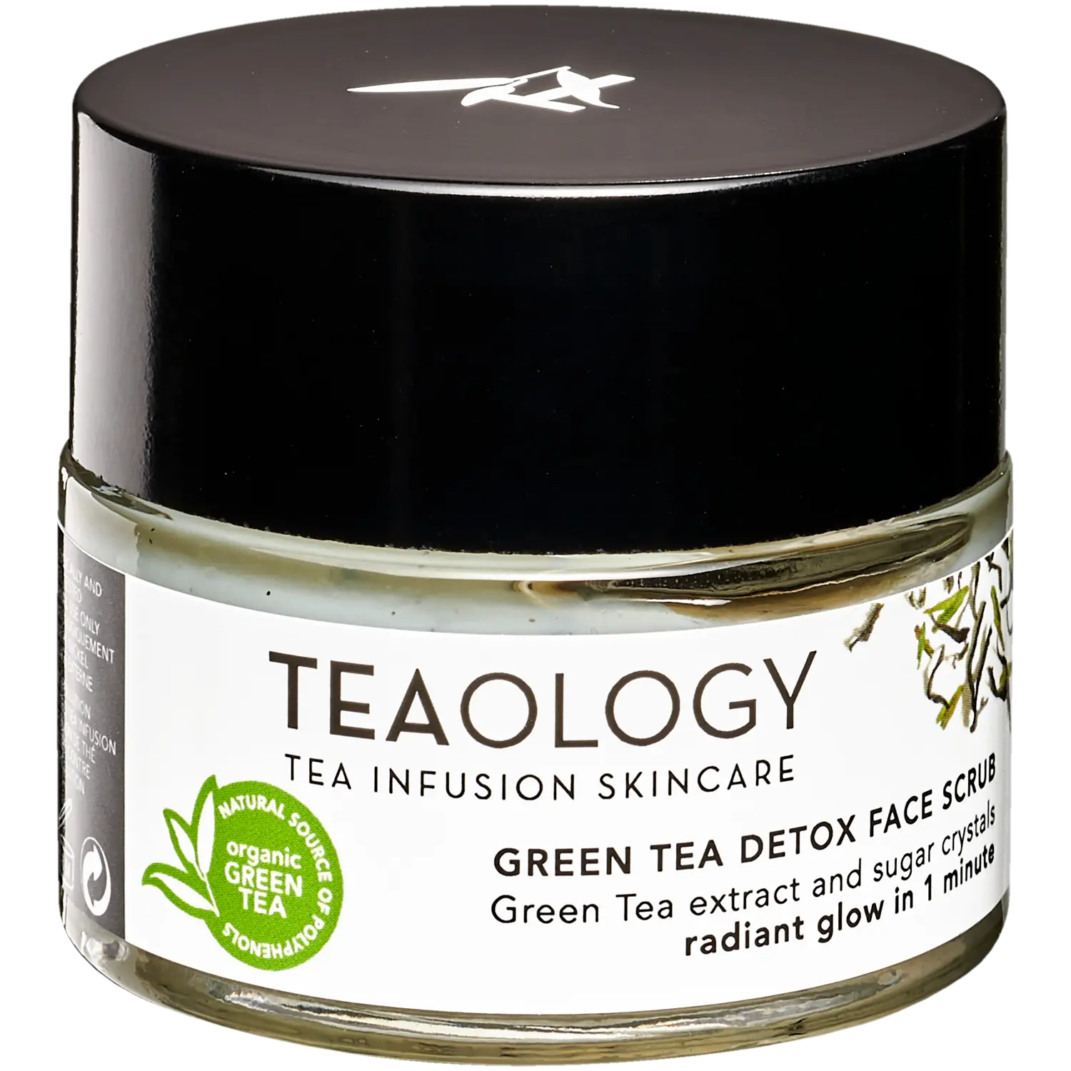 Teaology Tea Infusion Skincare скраб для лица на основе зеленого чая и настоя сахара, 50 мл — фото 2