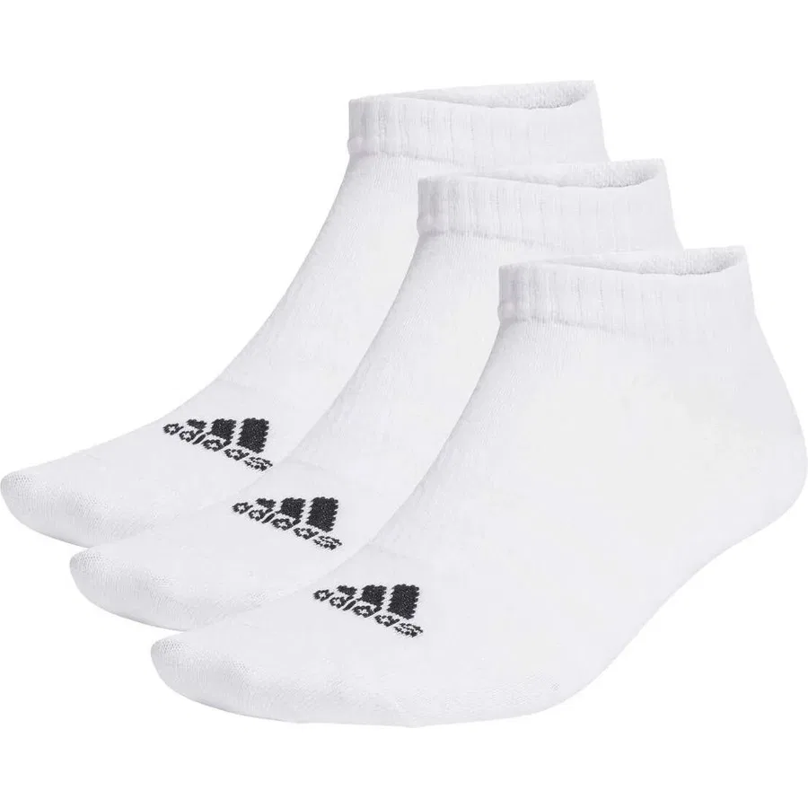Комплект носков adidas C Spw Low 3P Unisex, 3 пары, с амортизацией, Темно-синий — фото 2
