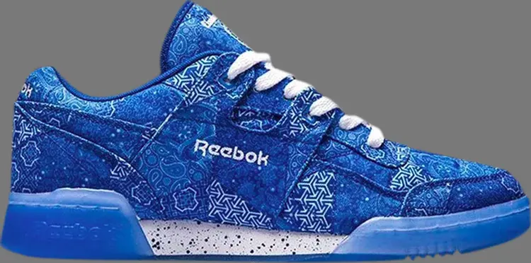 

Кроссовки limited edt x workout lo plus 'peace and harmony' Reebok, синий