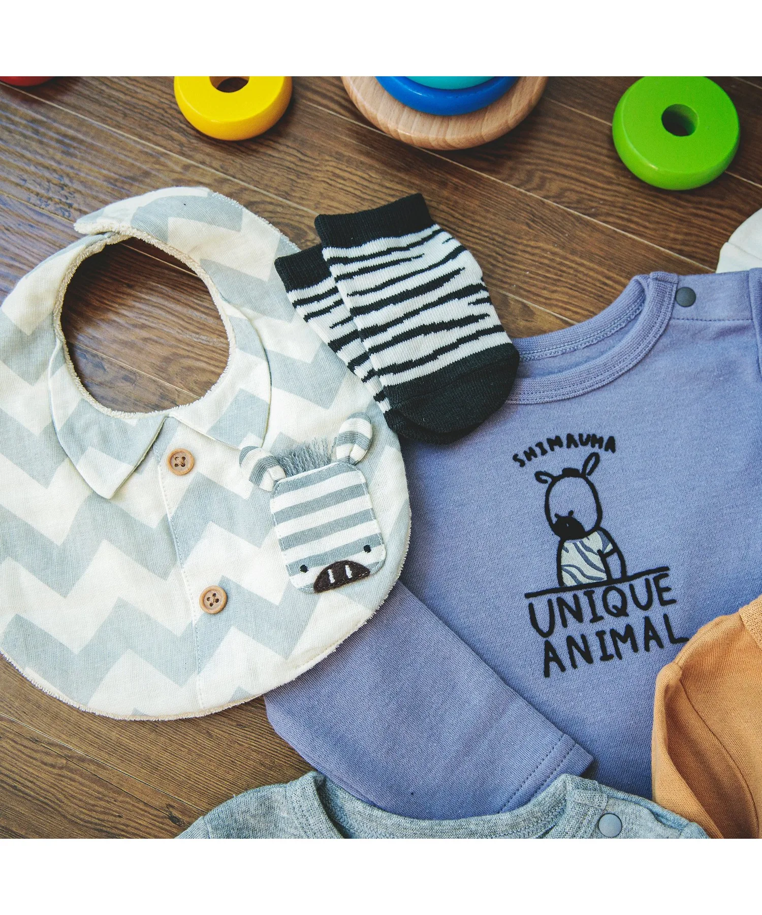 Детские носки BREEZE Textile Baby Socks динозавр темно-серый — фото 3