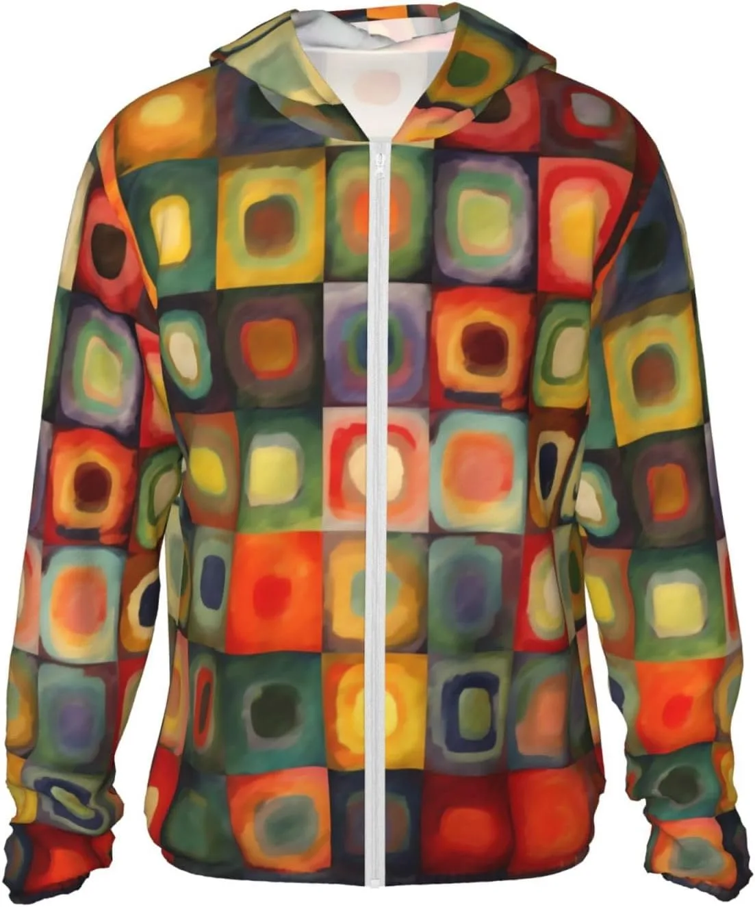 

Мужская футболка с защитой от солнца UPF 50+ и капюшоном BWLHJKE