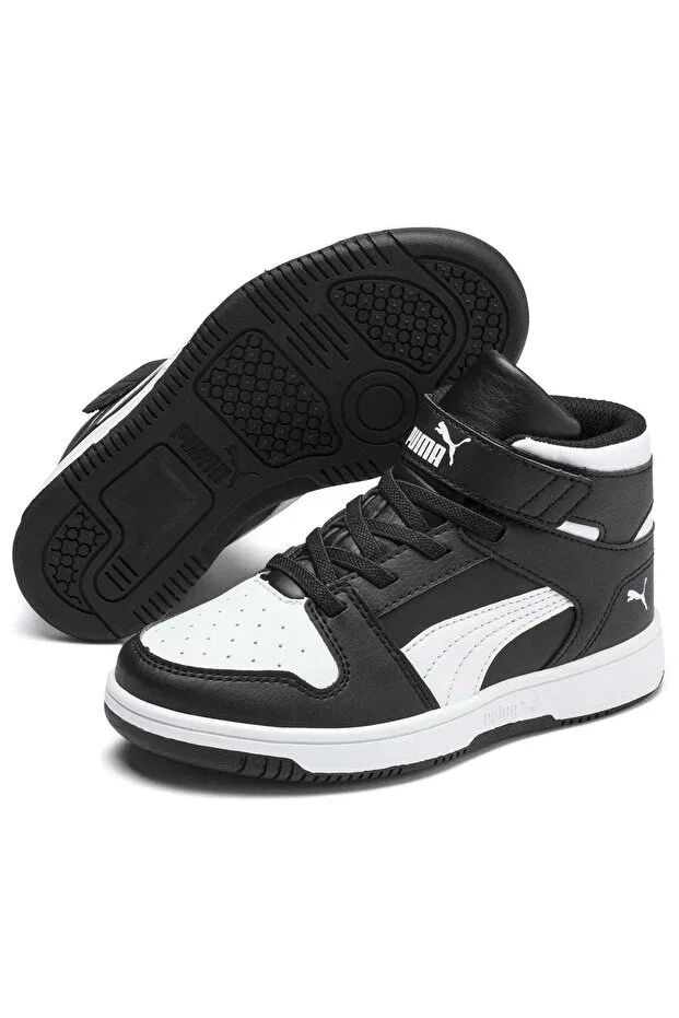 Детские кроссовки для прогулок с текстурным верхом Puma, Black