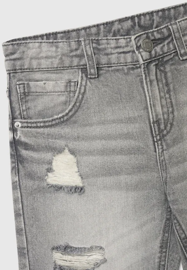 Шорты джинсовые Denim shorts Terranova, grigio, серый — фото 3