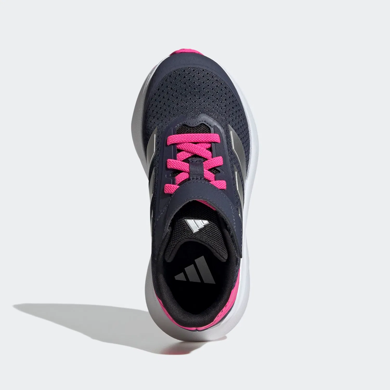Детские кроссовки с двойной фиксацией Adidas Sportswear, Shadow Navy/Silver Metallic/Lucid Pink — фото 4