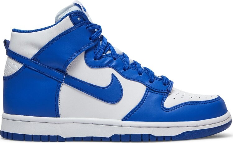 

Кроссовки Nike Dunk High GS 'Game Royal', белый