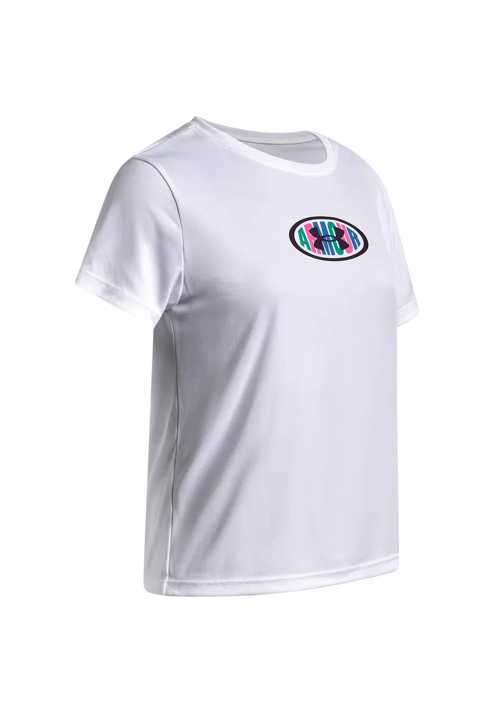 Футболка с коротким рукавом Graph Tech Armour Graphic SS - спортивная футболка Under Armour, White — фото 3