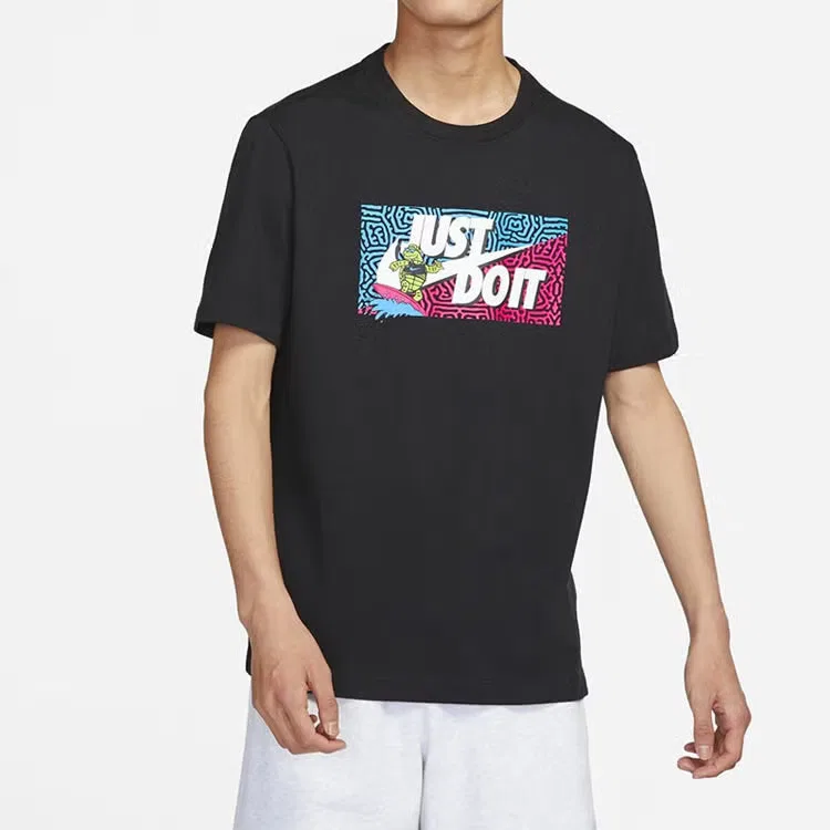 Футболка с принтом DQ1088 Nike, черный
