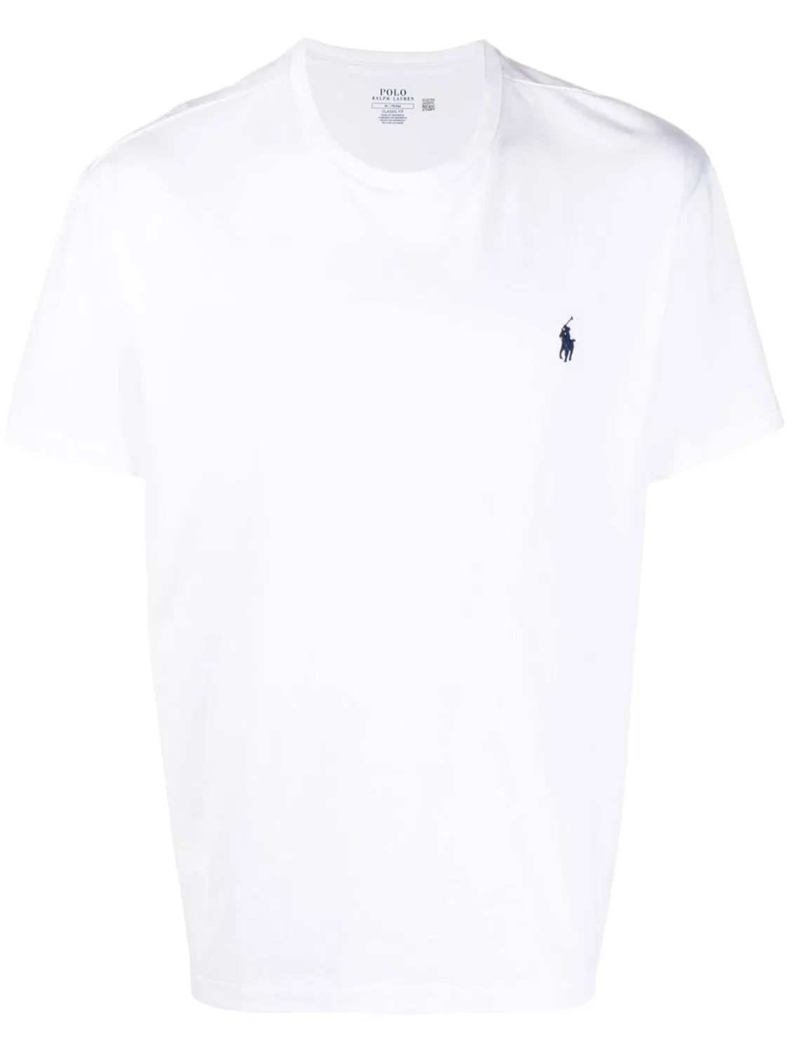 Футболка с вышивкой Pony белая Polo Ralph Lauren, белый