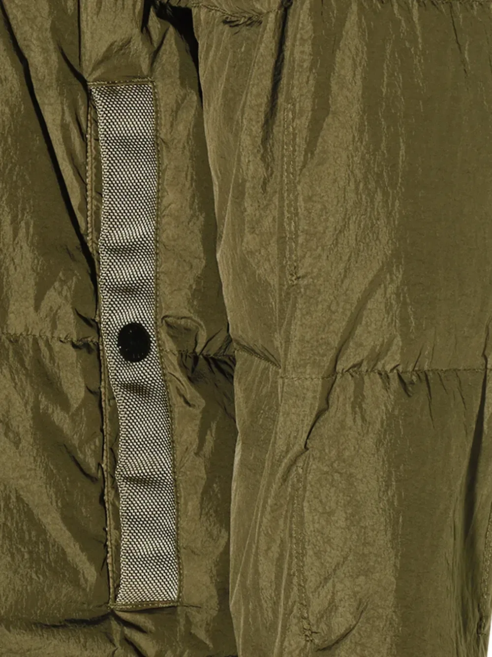 Стеганая куртка Crinkle Reps NY Stone Island, зеленый — фото 4