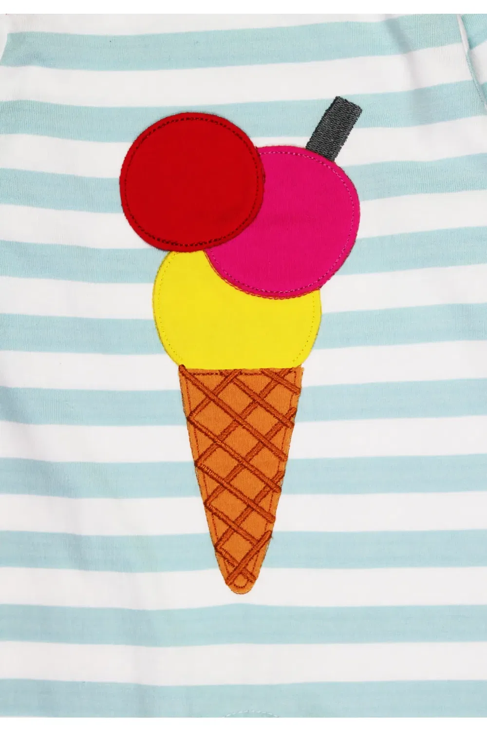 Детская футболка с аппликацией Ice Cream, Toby Tiger, Multi — фото 2