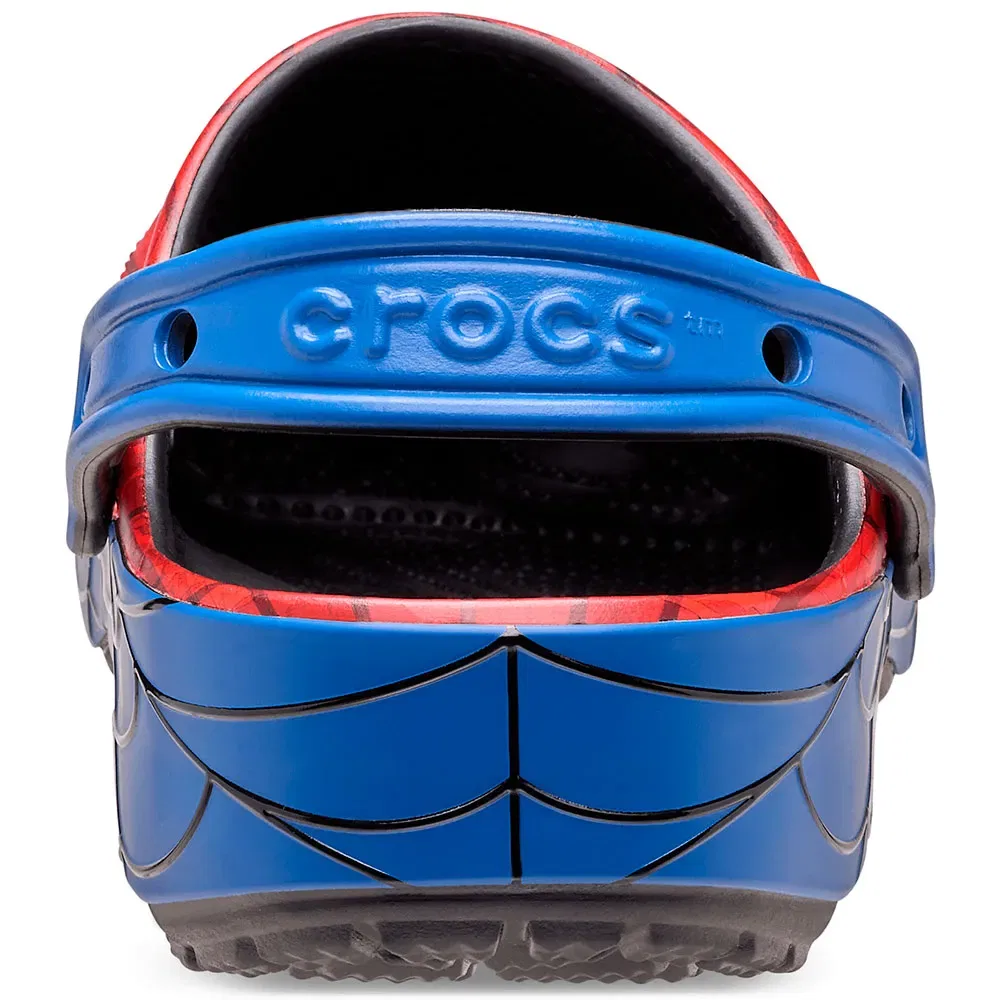 Сабо Spider Man Web Classic Crocs, красный — фото 3
