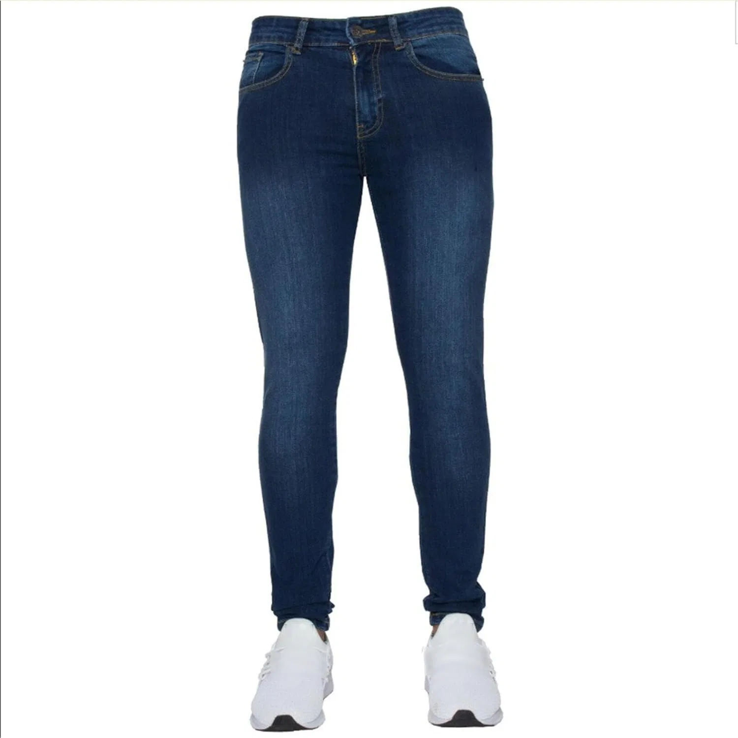 Джинсы, Regular Fit, Navy Blue — фото 2