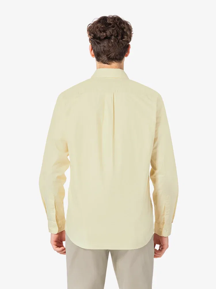 Рубашка с длинным рукавом Oxford LACOSTE, Lemon — фото 3