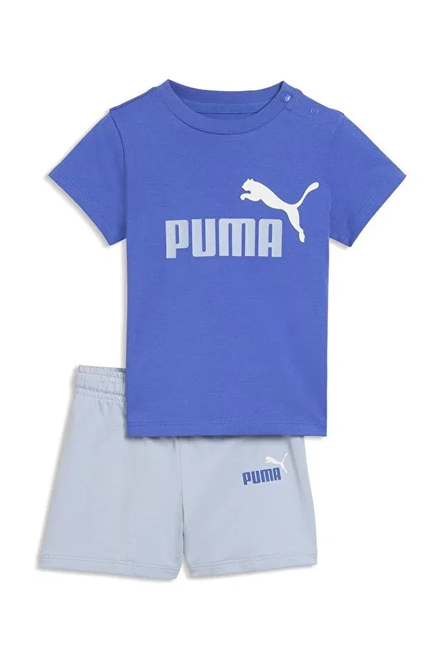Детский спортивный костюм для девочек с коротким рукавом Puma, Pink75
