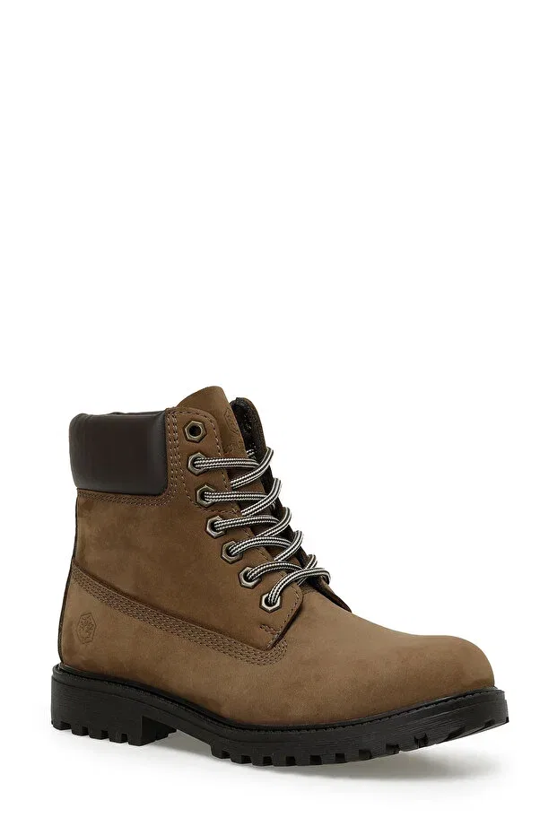 Детские ботинки для девочек на шнуровке River 3pr sand Lumberjack, Sand Color-101468688 — фото 2