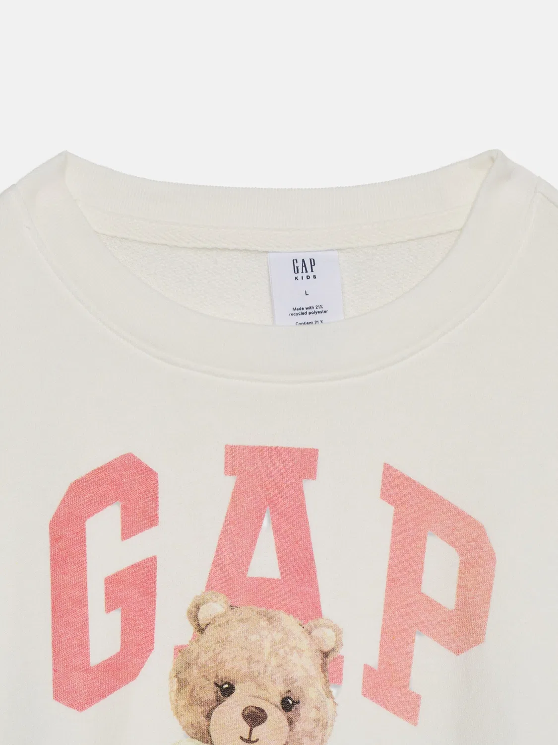 Белая толстовка Gap — фото 3