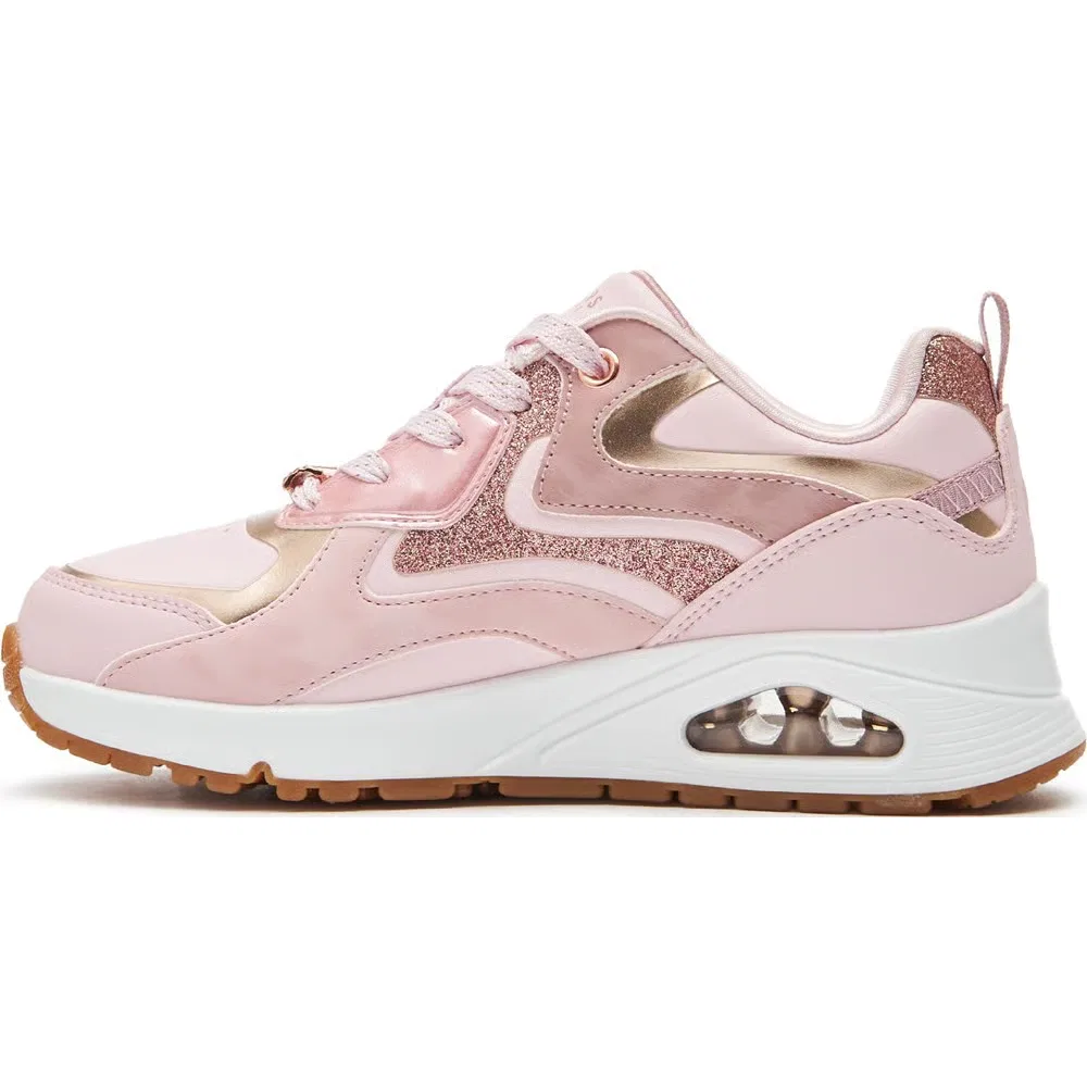 Детские кроссовки Street Uno Skechers, Pink/Rose Gold — фото 3