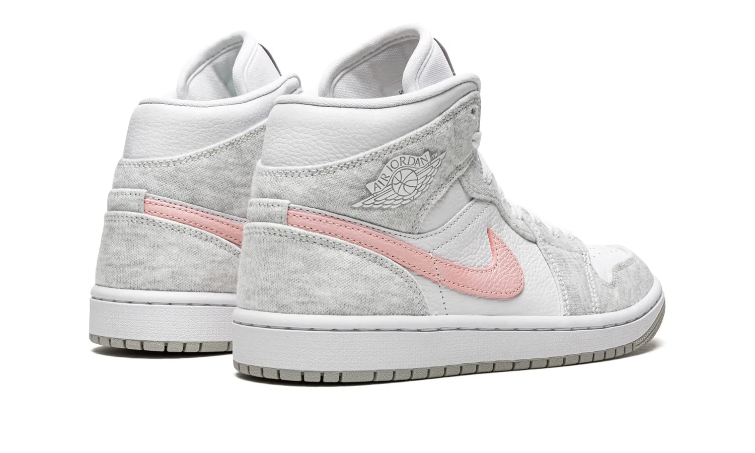 Мужская футболка из хлопка Club NIKE, Grey And White — фото 3