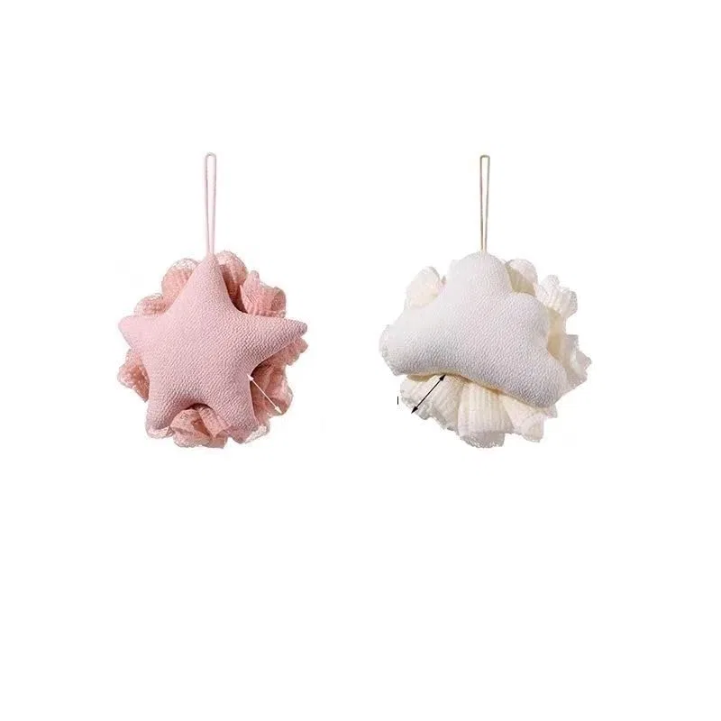 Мочалка для душа ПЭ, BEAUTRIO, 1 шт, 50 г, Natural