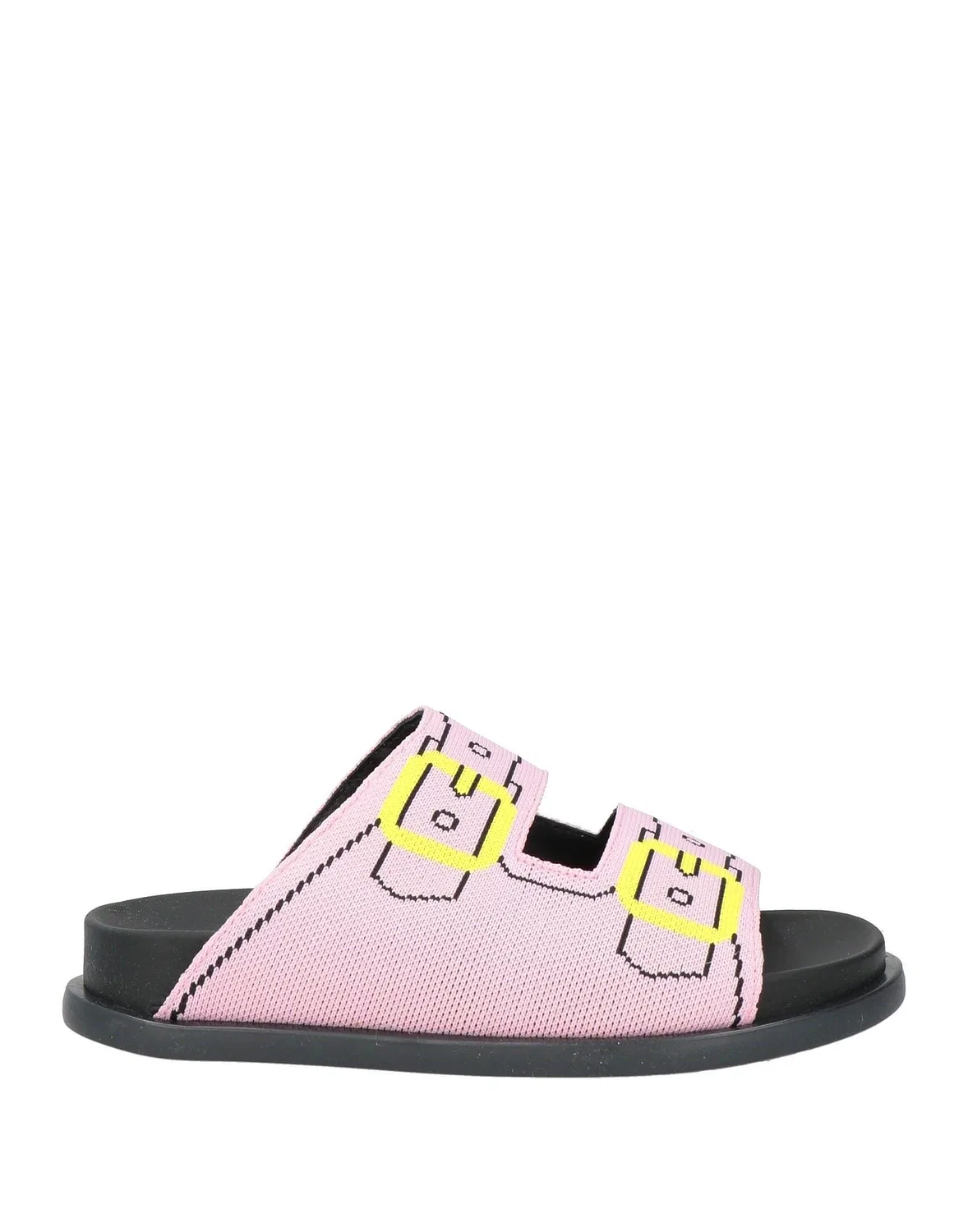 Детские сандалии для девочек из текстиля Pink Marni