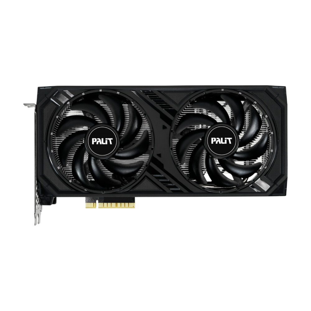 

Видеокарта Palit GeForce RTX 4060 Dual, 8 ГБ, черный