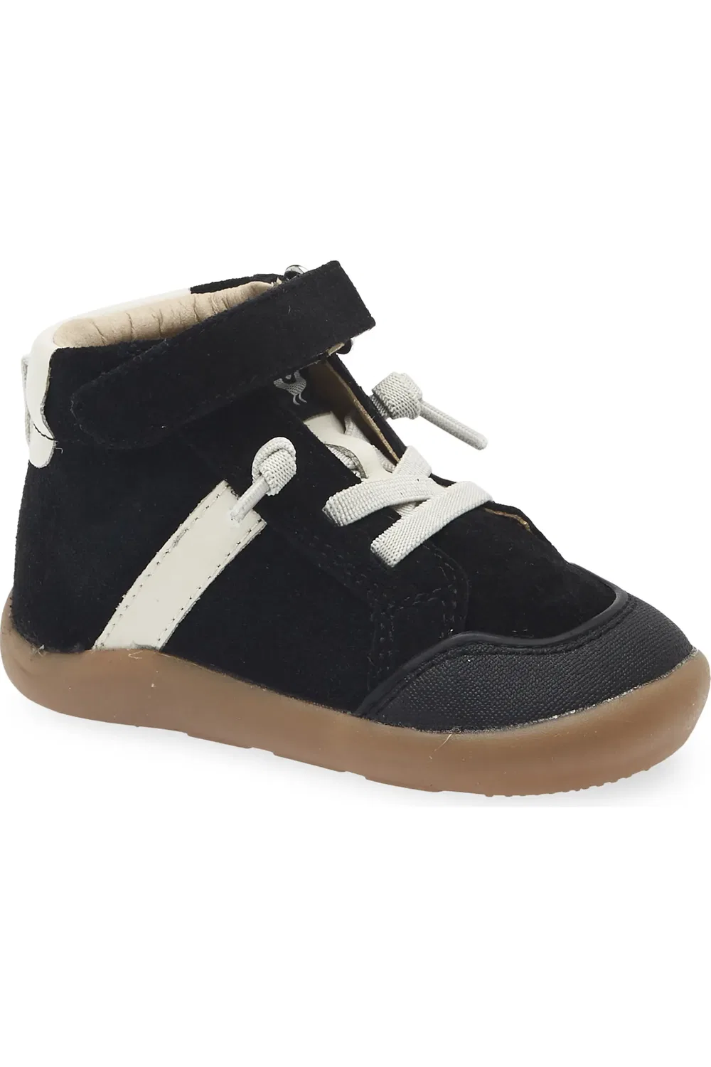 Кроссовки детские высокие Retro Ground OLD SOLES, Black Suede/Sporco