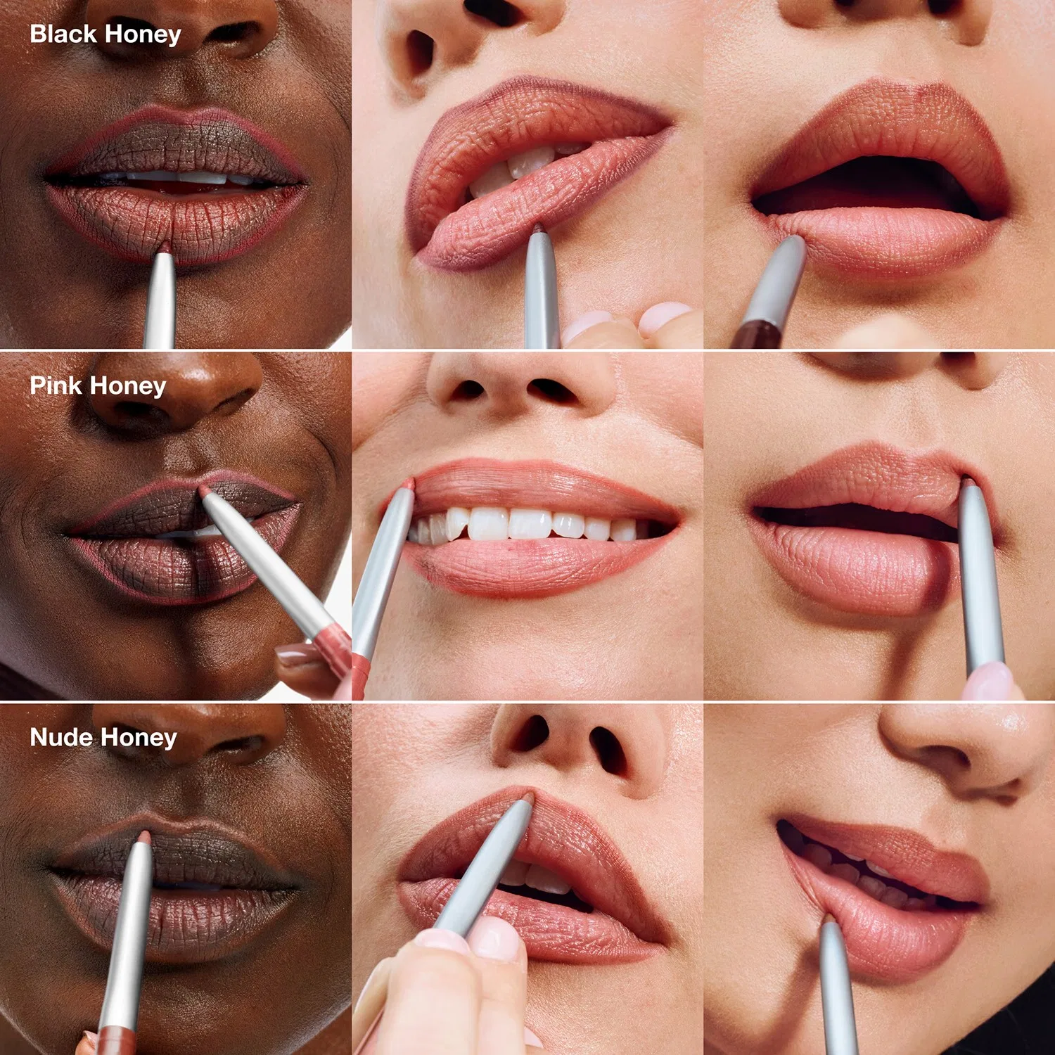 Карандаш для губ Quickliner For Lips, 0.3 г, с кисточкой, CLINIQUE, Nude Honey — фото 4