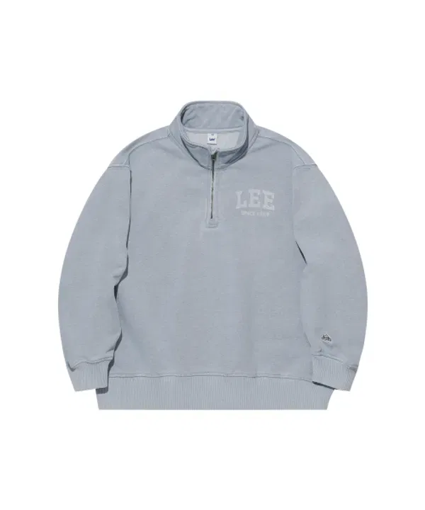 Полузастегивающийся свитшот, Lee Kids, индиго