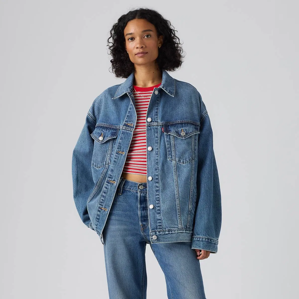 Куртка дальнобойщика размера XL Levi's, Trial Case - Medium Wash — фото 3